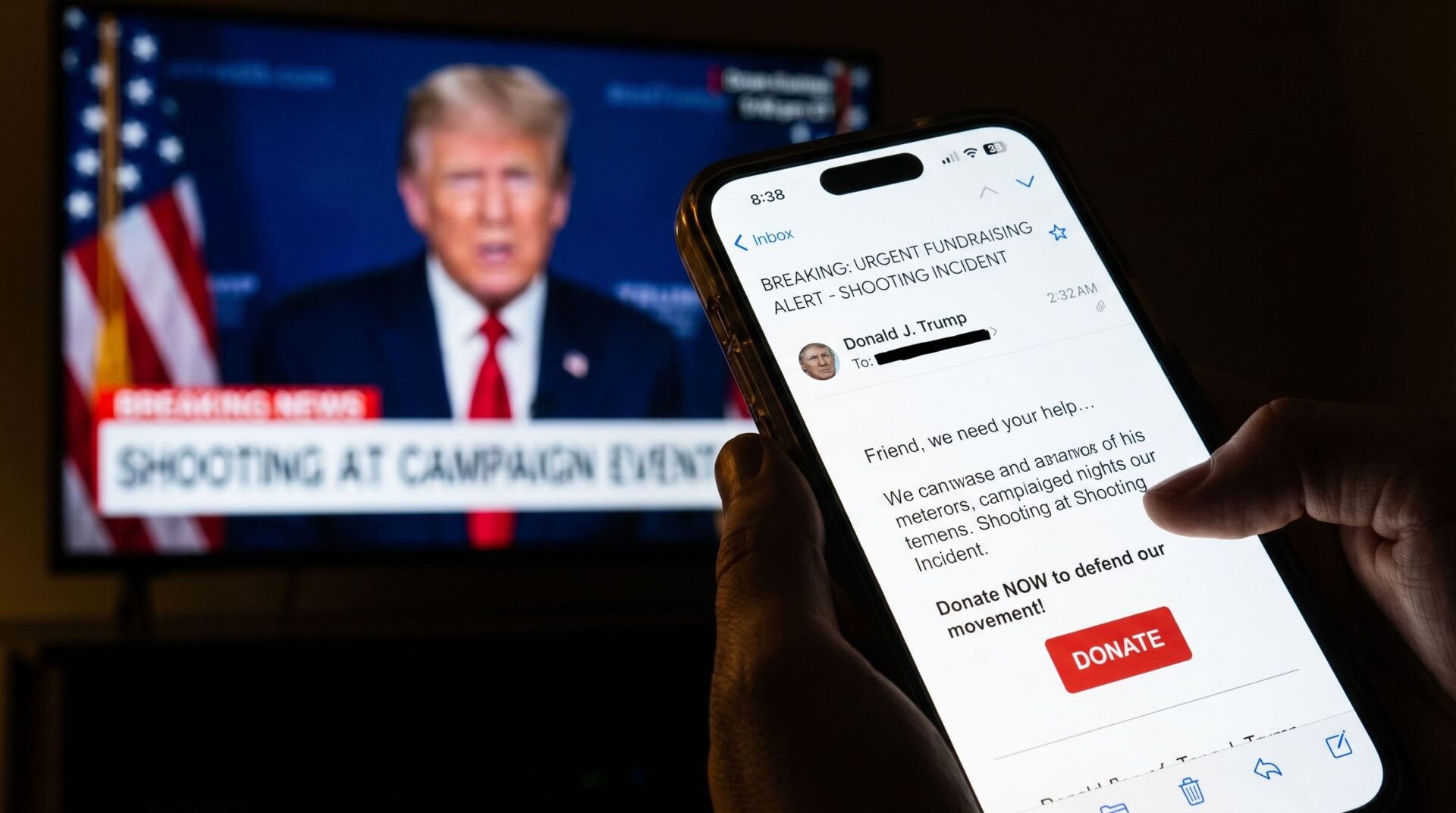 Blood Not Even Dry and Katie Porter Already Had Her Hand Out — Fundraising Email Sent Hours After Trump Assassination Attempt