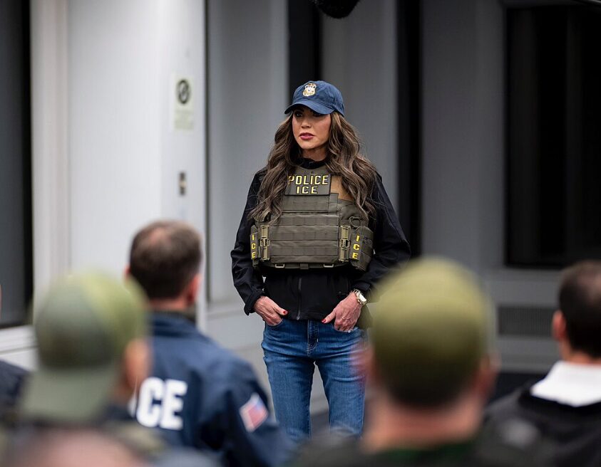 Headline: Spyware Inside DHS? Noem’s Bombshell Shows the Deep State Isn’t Dead