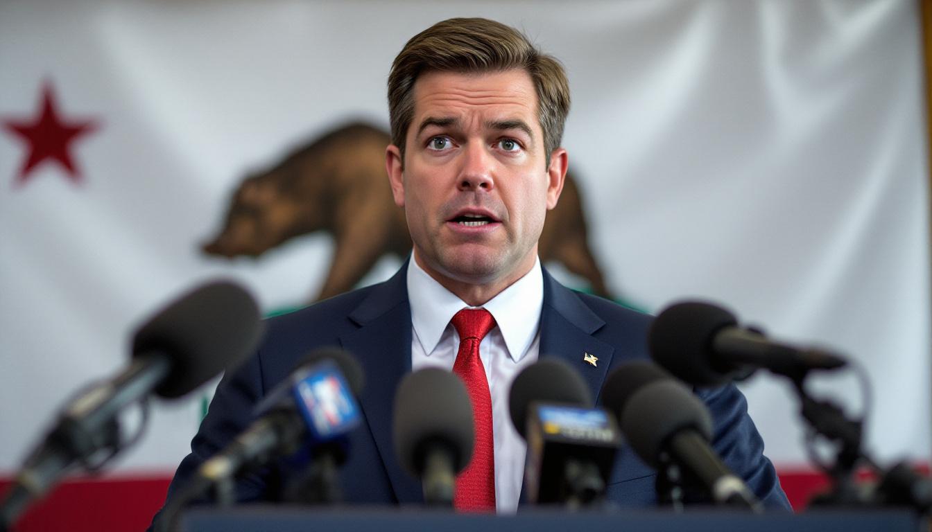 Top Democrat Candidate for California Governor Suspends His Campaign and May Lose His Seat in Congress if He's Not Careful