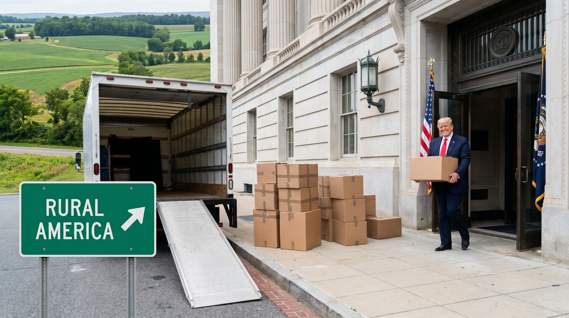 Trump Just Told USDA Bureaucrats to Go Touch Grass — Literally — And They're Acting Like It's a War Crime