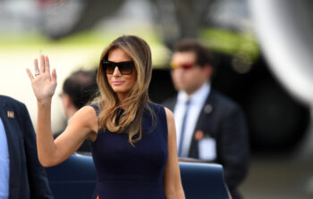 WARSAW, POLAND - JUNE 6, 2017: Donald Trump, Melania Trump with visit in Poland
o/p Melania Trump